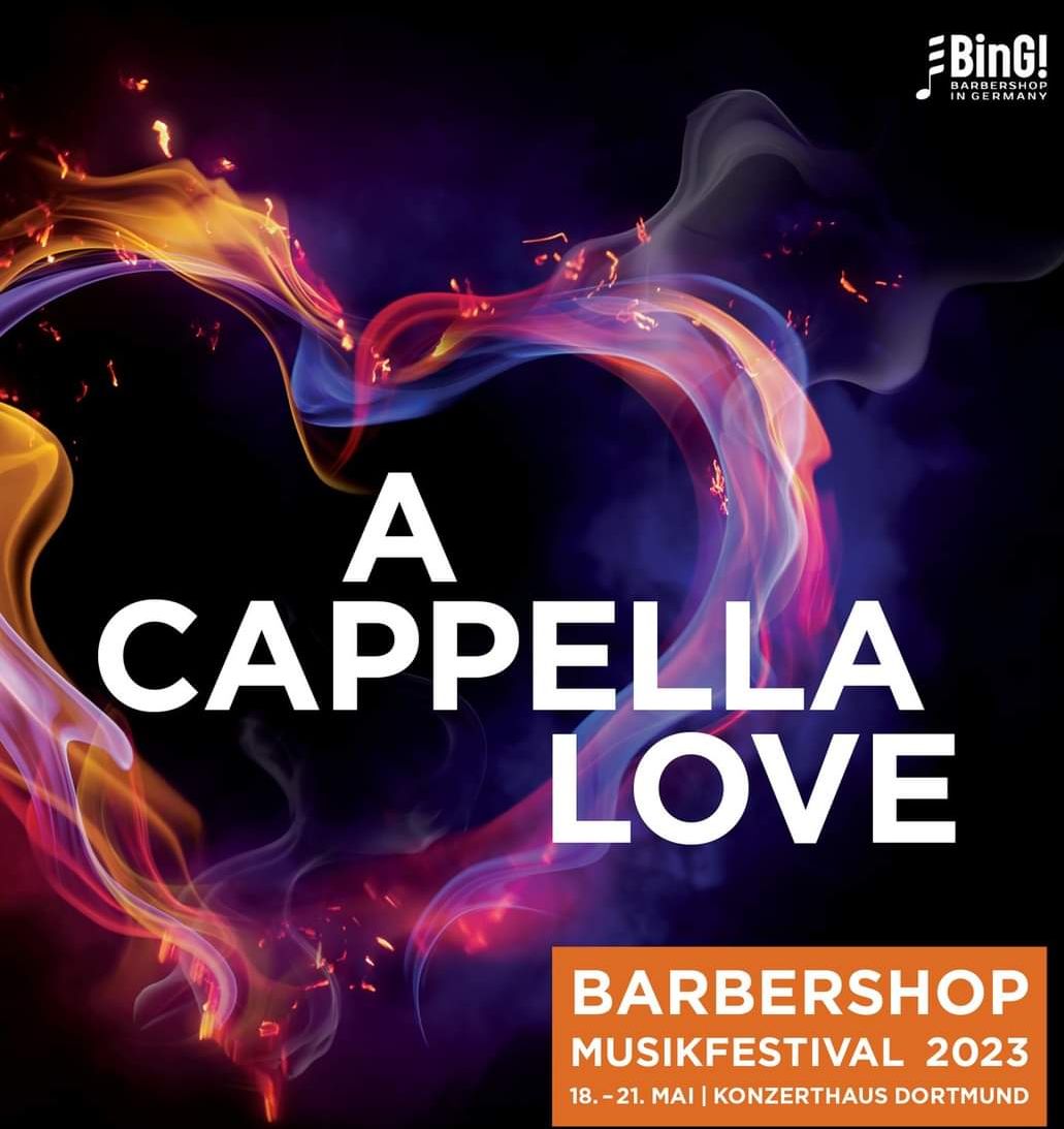 Featured image for “Barbershop Musikfestival in Dortmund 18.-21. Mai 2023”