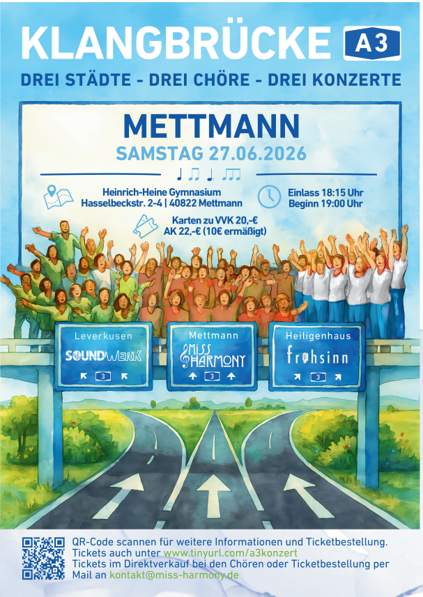 Featured image for “27.6.: KLANGBRÜCKE A3 – Ausfahrt Mettmann”